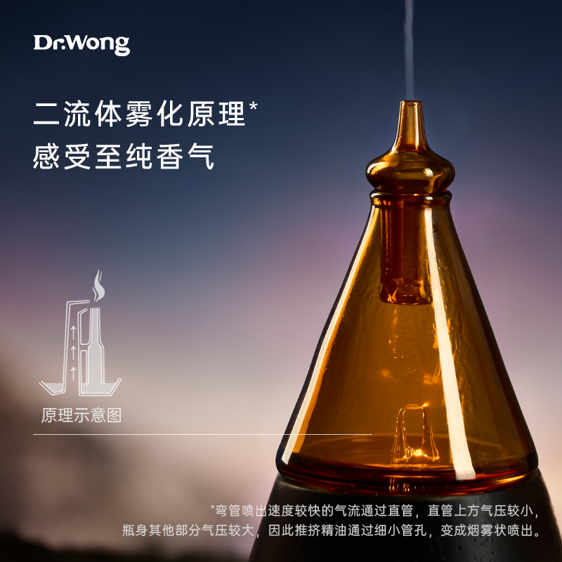 Dr.Wong巴别塔冷香仪家用卧室香薰机香薰灯精油雾化扩香机喷雾,淘宝优惠券,粉丝福利购,淘宝优惠卷