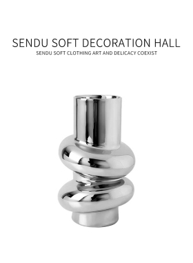 森度家居书房软装摆件装饰设计搭配桌面书柜轻奢挂画烛台首饰盒