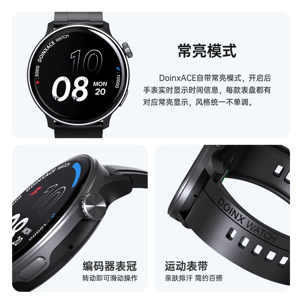 Doinx DuXien ACE двухдиапазонный пятизвездочный спутниковый GPS спортивные часы, специальный GPS скорость профессионал