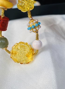 编织多宝手链混合原创设计女