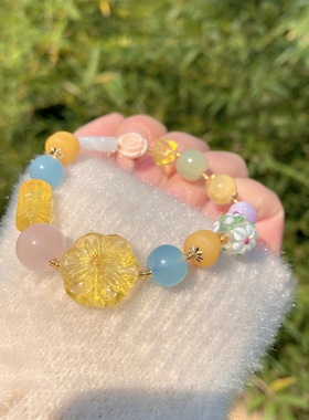 雕刻件手链混合少女女