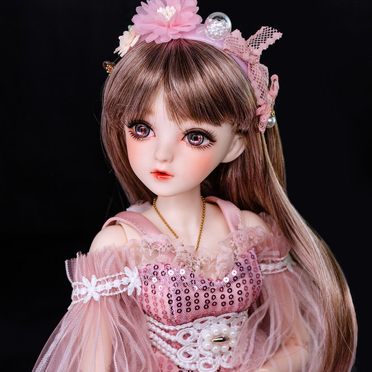 Muñeca de juguete de simulación conjunta para niñas.