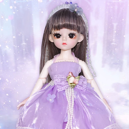 多丽丝卡密儿卡蜜儿娃娃洋娃娃玩具布玩偶女孩30cm换装sd正版bjd - 图0