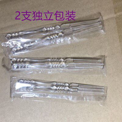 水果叉水果签一次性透明塑料吃水果蛋糕独立装水果签一次性水果叉 - 图3