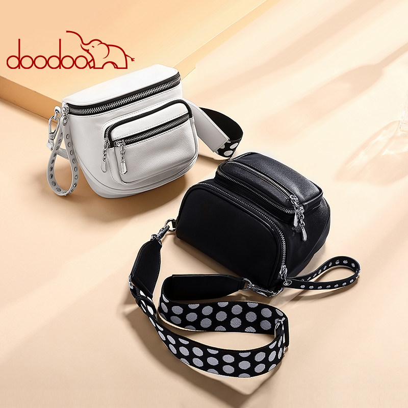 doodoo胸包女新款2020时尚单肩小包 doodoo箱包女士包袋