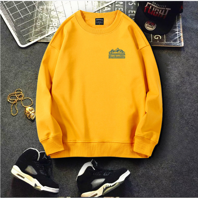 2021秋冬新款加绒卫衣男圆领春秋季 灵篮卫衣