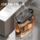 Tea bucket, tea residue bucket, household tea dry and wet separation