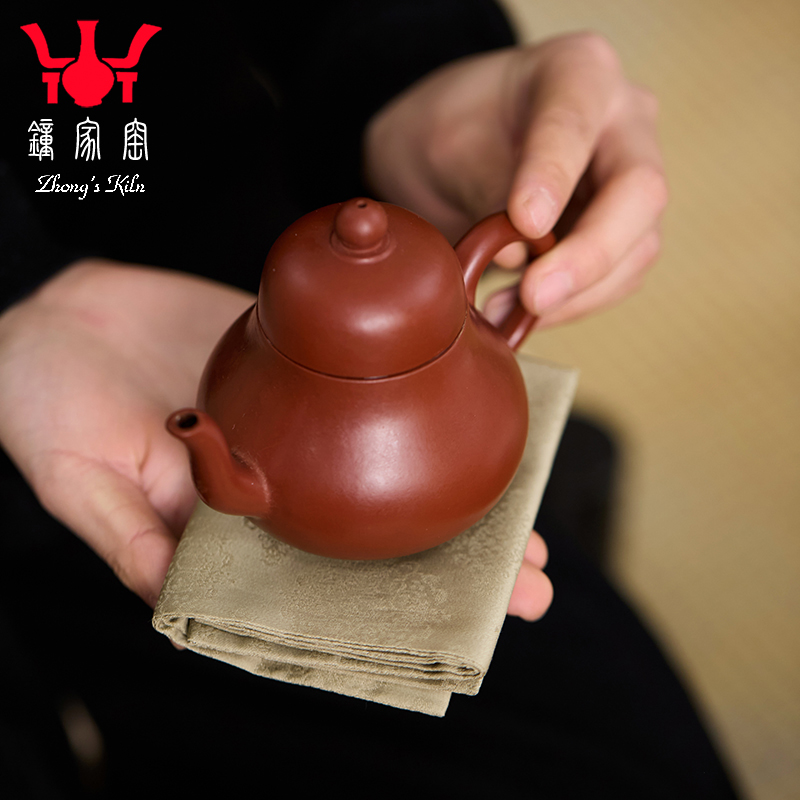 钟家窑茶配件 纯棉五款茶巾可选长26.5cm/宽26.5cm单个独立包装 - 图2