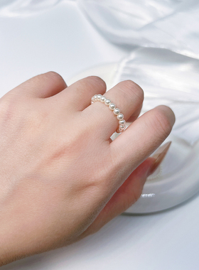 新品戒指无珍珠包邮轻奢气质女