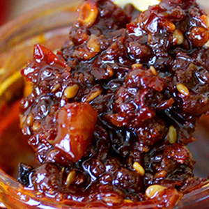 沙湖清真骆驼肉酱辣椒酱香辣中辣拌饭荚馍拌面170g*2瓶宁夏辣喜哥