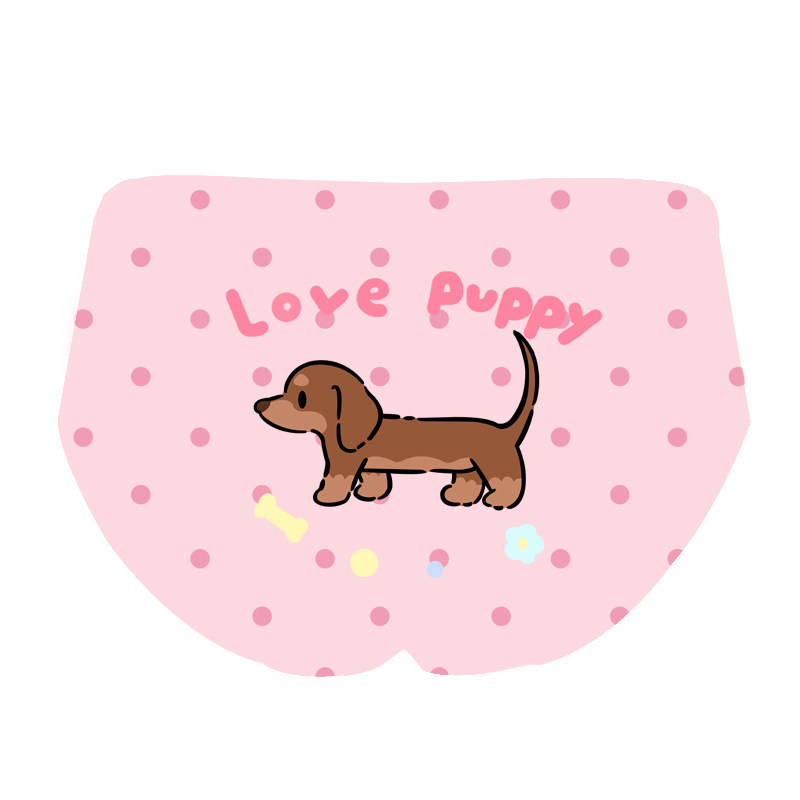 原创纯欲卡通冰丝面膜内裤女纯棉裆腊肠狗胖次二次元无痕舒适轻薄,淘宝优惠券,粉丝福利购,淘宝优惠卷