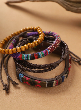复古异域风波西米亚手链男女手绳