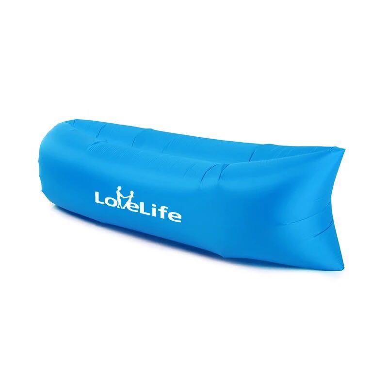 LoveLife户外便携式充气沙发网红懒人空气睡袋吹气口袋沙滩午休垫 - 图3
