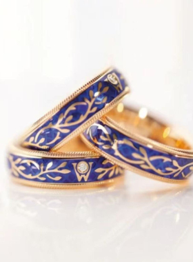 2025新款神印龙皓晨圣采儿戒指定情信物勿忘我空间动漫周边。