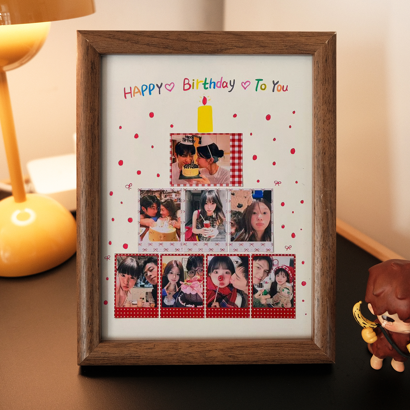 拍立得定制照片涂鸦相框diy生日礼物情侣周年纪念送朋友礼物闺蜜,淘宝优惠券,粉丝福利购,淘宝优惠卷