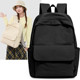 Simple backpack for women for short trips, extra large capacity student computer bag, commuter waterproof multi-pocket backpack