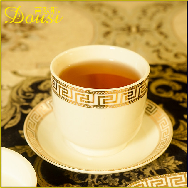 High-end hotel ceramic tableware hotpot set