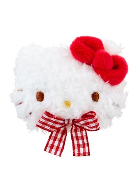 kitty发夹三丽鸥毛绒刘海夹可爱