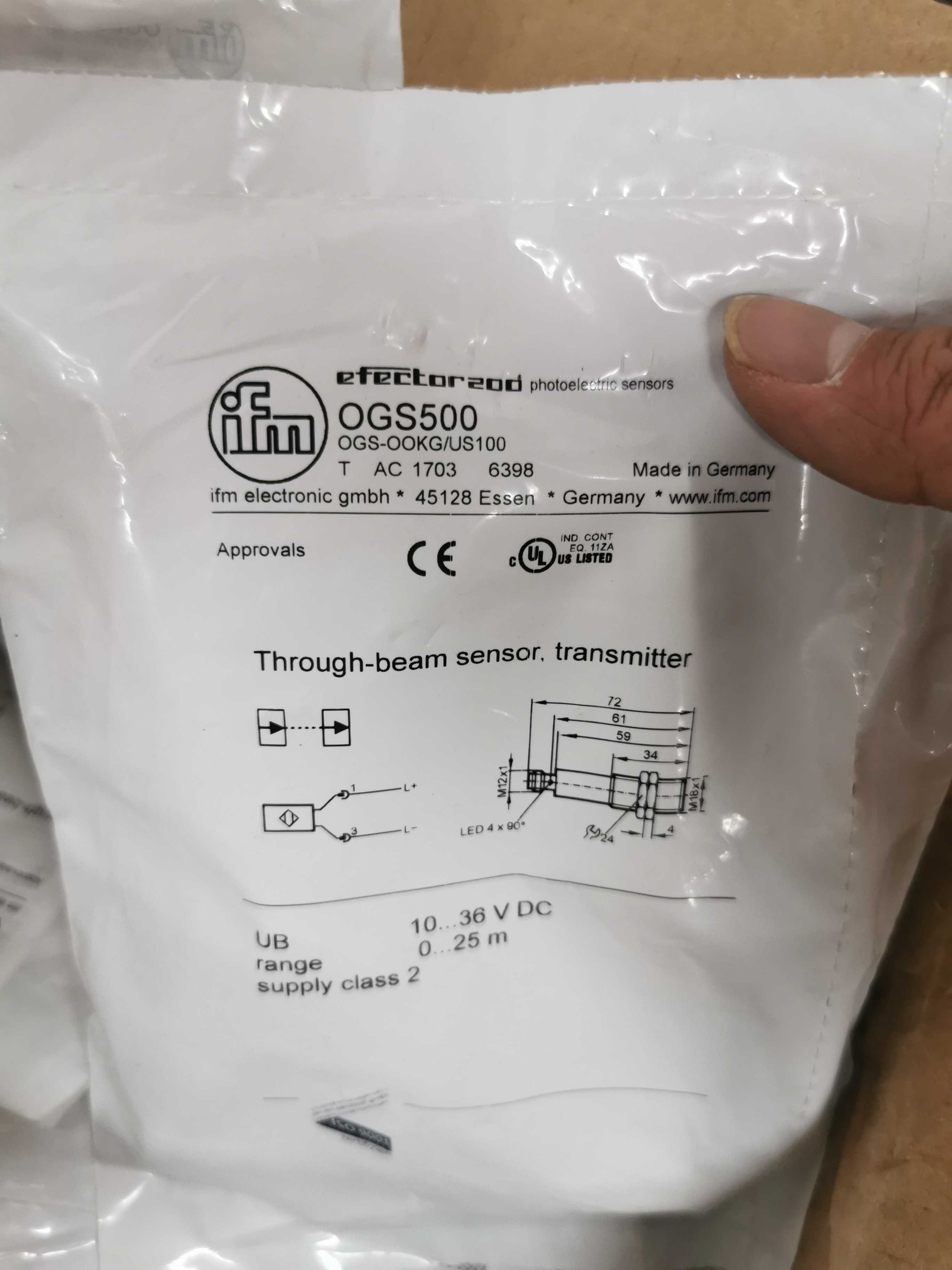 假一罚十IFM OGE500  OGS300  OGE300  OGS500 OGS200传感器 - 图1