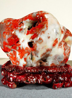 天然奇石摆件黄蜡石招财客厅原石