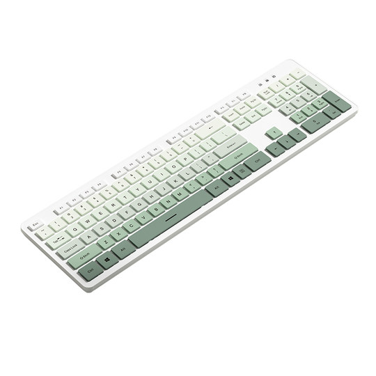 无线键盘鼠标套装静音电脑笔记本巧克力女生款办公电池版省电键鼠