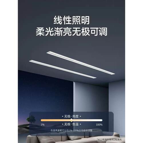 邦先生S31灯型双杆明装隐形电动晾衣架智能阳台隐藏嵌入式晒衣架 - 图3