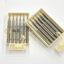 German Original Bottling Woodpecker Polo Pin Ball Pin 1#雕刻刀微镶针钨钢磨头首饰工具实体店