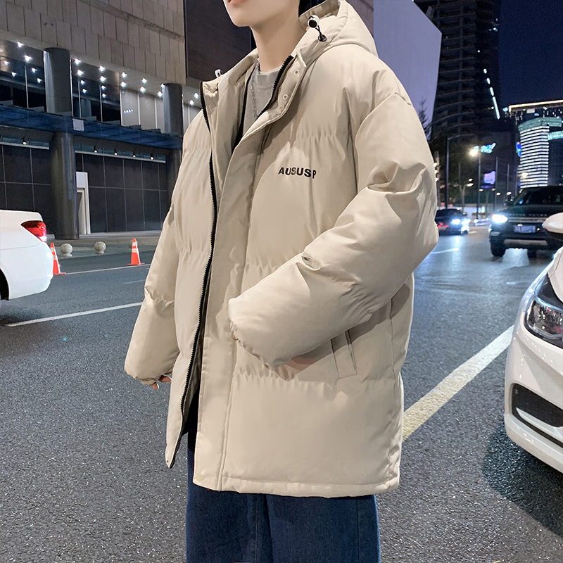 冬季新款棉衣男棉袄加厚情侣ins纯色百搭棉服立领保暖面包服外套_淘宝内购会_男装-第5张图片-提都小院