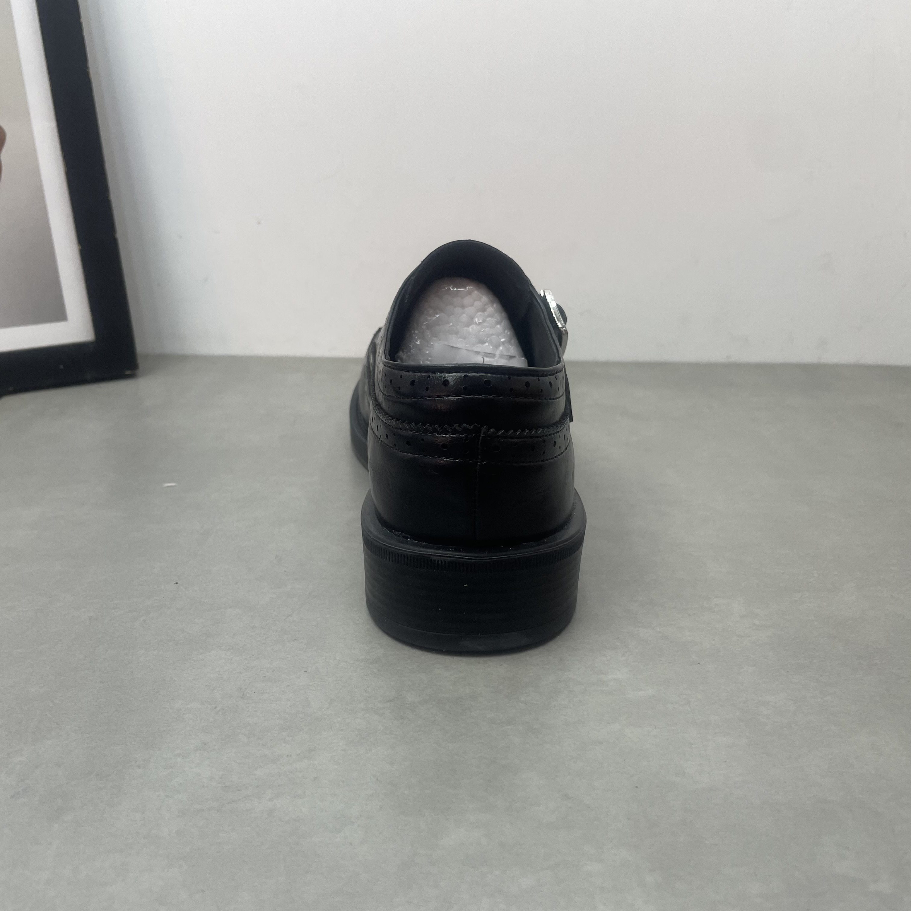 2026春季新款新款英伦风一脚蹬气质雕花布洛克低跟学院风女士单鞋,淘宝优惠券,粉丝福利购,淘宝优惠卷