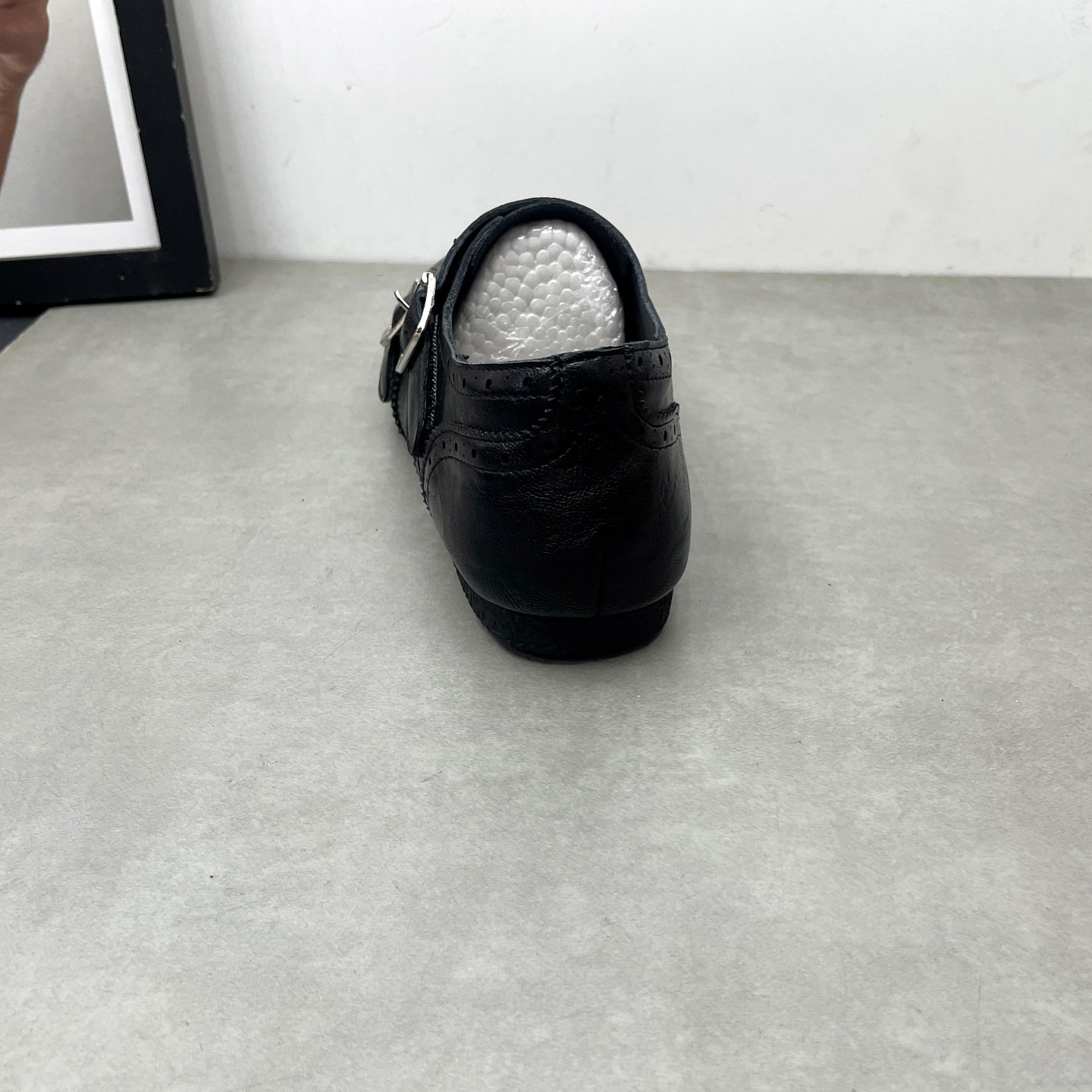 2026春季新款圆头深口一脚蹬英伦风雕花布洛克平底勃肯鞋女士单鞋,淘宝优惠券,粉丝福利购,淘宝优惠卷