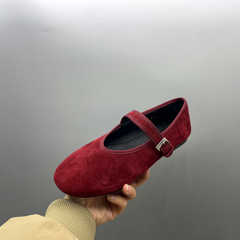 工厂处理2025春季圆头浅口软底复古玛丽珍一脚蹬豆豆鞋真皮女单鞋,淘宝优惠券,粉丝福利购,淘宝优惠卷