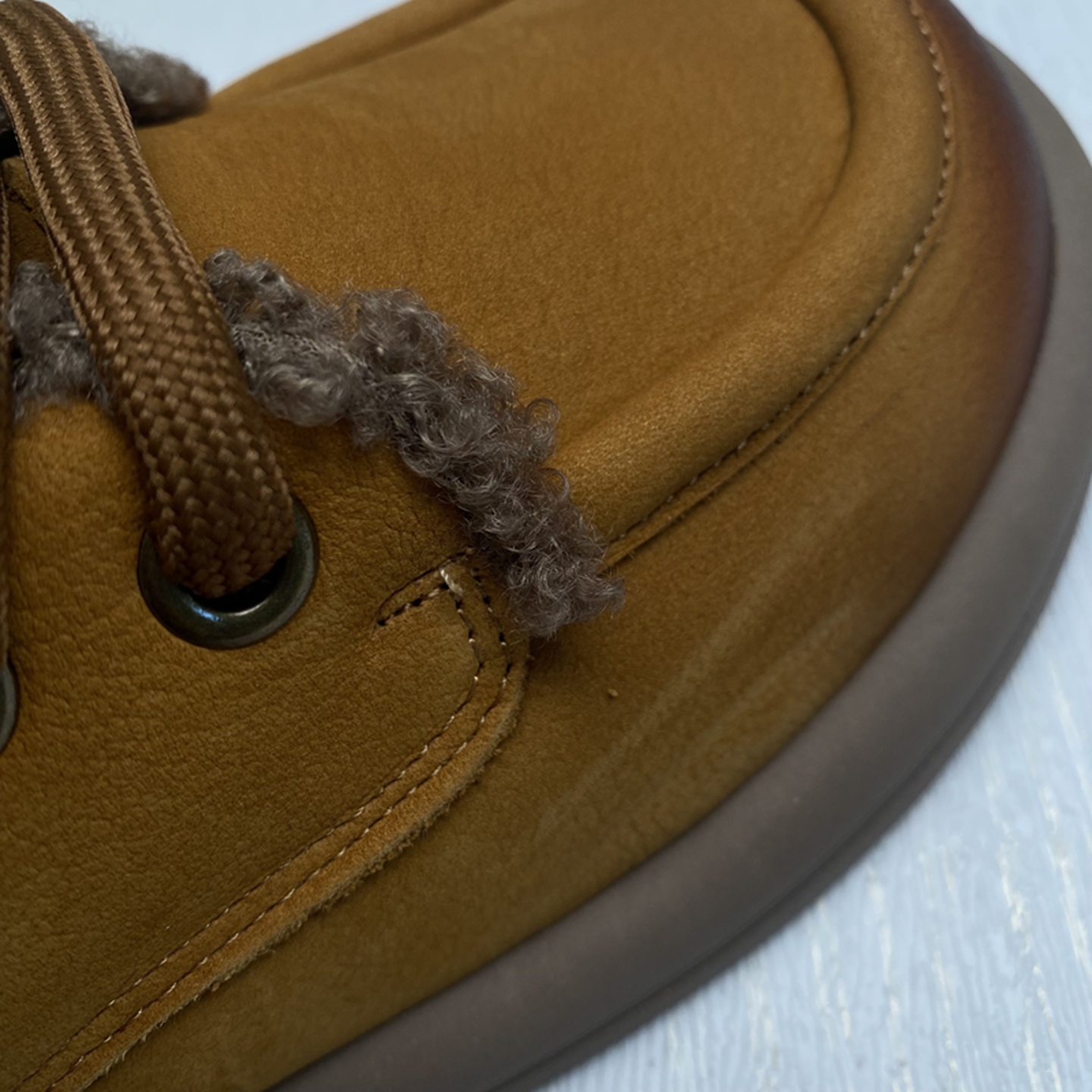 断码清仓处理真皮女鞋2025秋冬新款圆头深口系带勃肯鞋加绒女棉鞋 - 图2