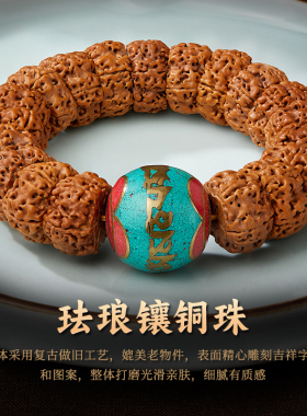正品收藏级金刚菩提子手串五瓣满肉蜂窝原籽文玩盘玩男士长辈礼物