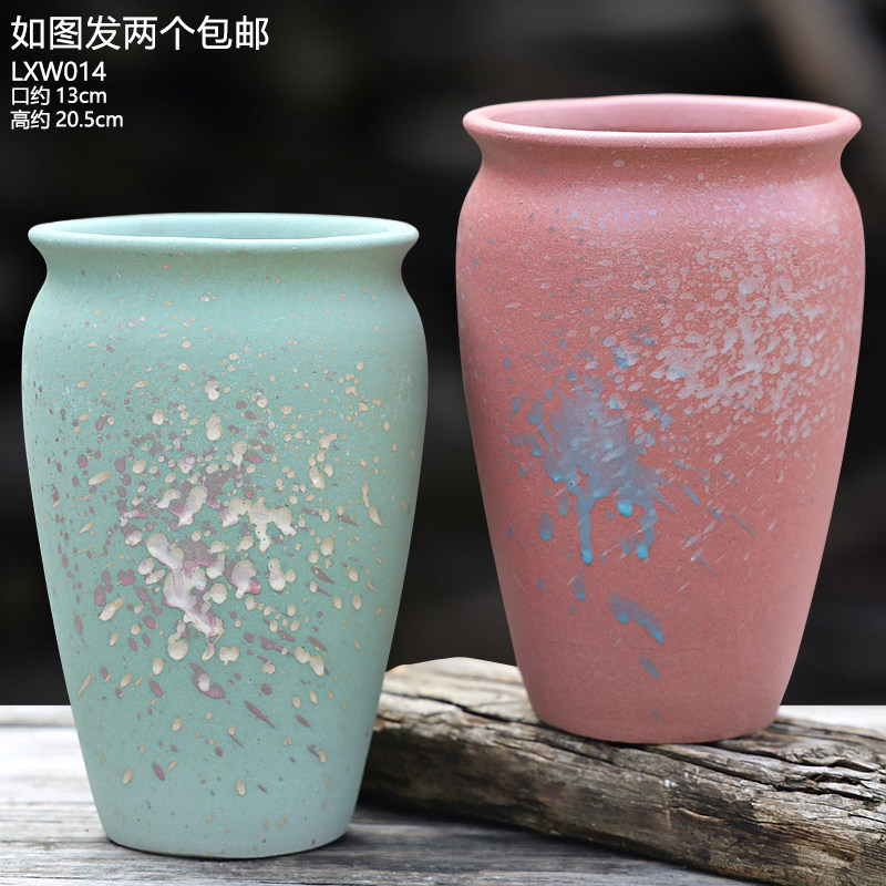 网红多肉植物悬崖老桩大花盆家用复古创意阳台户外透气陶瓷盆特价,淘宝优惠券,粉丝福利购,淘宝优惠卷