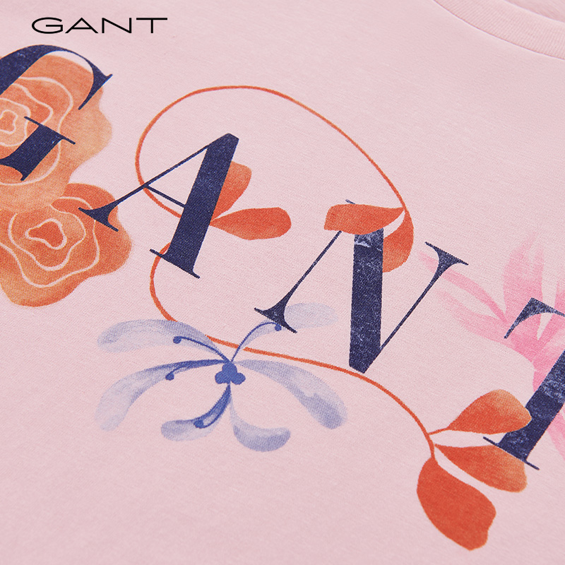 GANT甘特亚洲限定2023春夏新款女士Logo