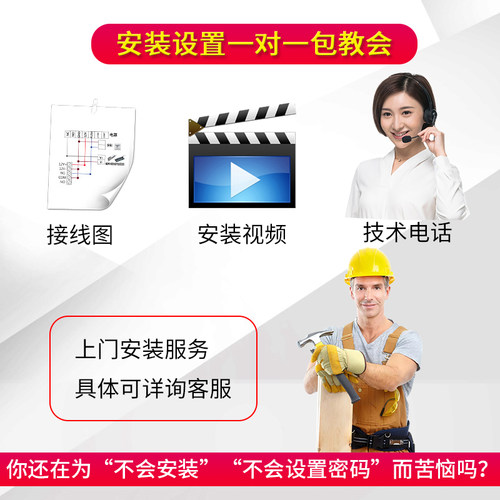 电子门禁系统套装小区玻璃门木门刷卡密码门禁系统一体机磁力锁 - 图2