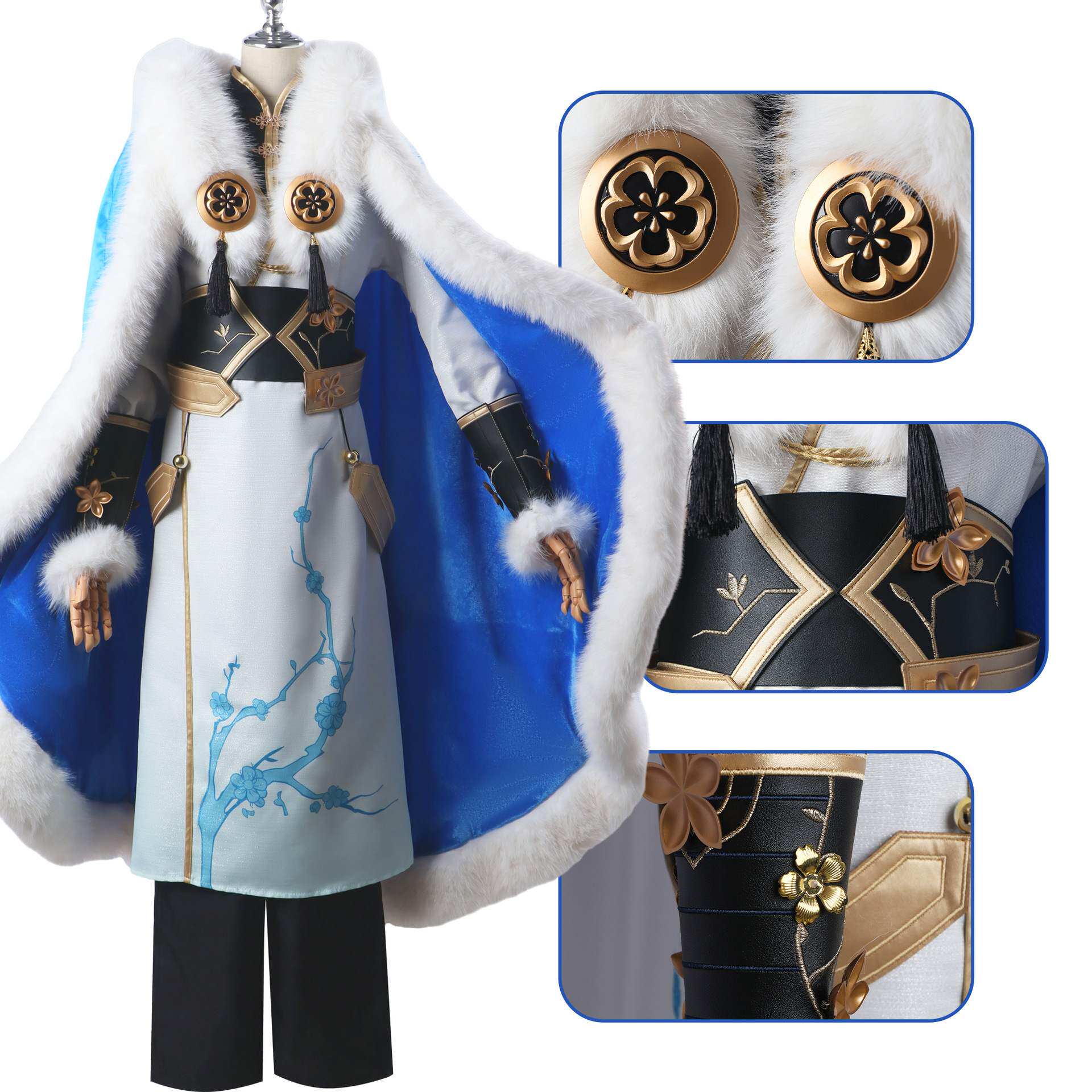 王者荣耀cos弈星cos服弈星踏雪寻梅cos服二次元游戏弈星角色扮演