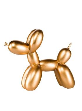 欧式创意炫彩气球狗摆件家居软装客厅玄关电视柜奶茶烘焙店铺