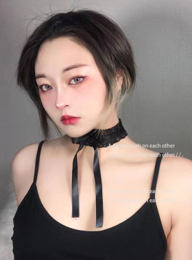 小众设计感蕾丝时尚风项链