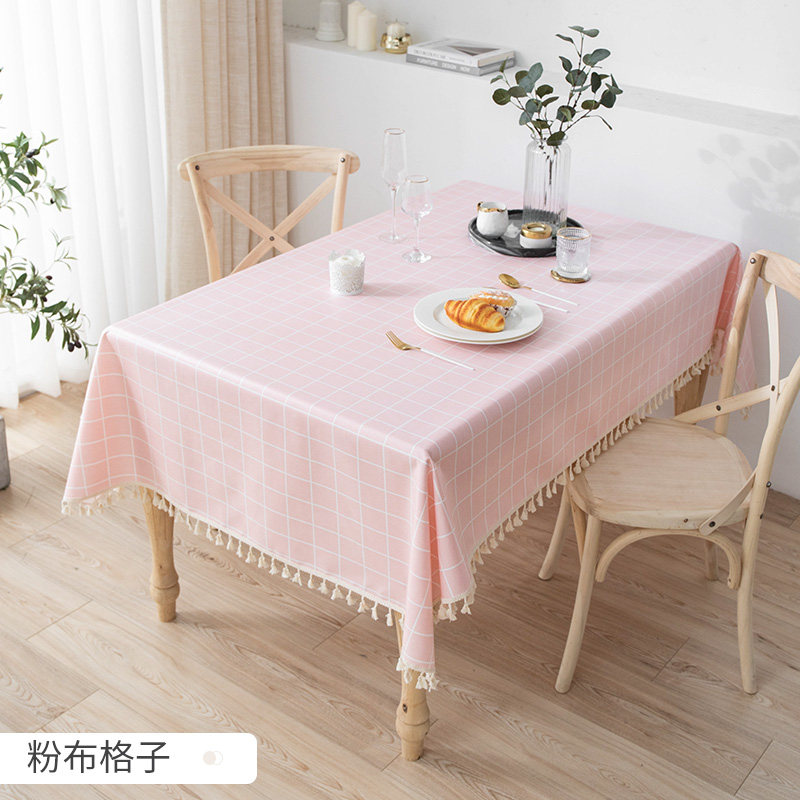 防水防油防烫免洗ins风高级感桌布 怡沁园桌布
