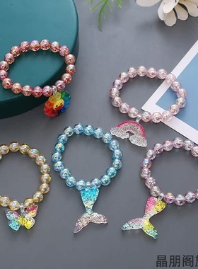 新款可爱首饰爱心手链蝴