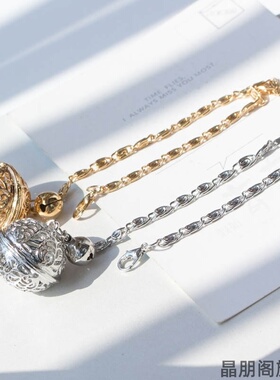 镀银脚镯脚链宫铃女大人