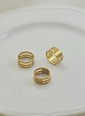 金属开口圈辅助工具实用手工闭口圈戒指开合器金色配件