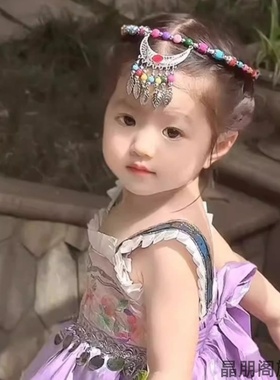 舞蹈服装个性藏族头饰抹