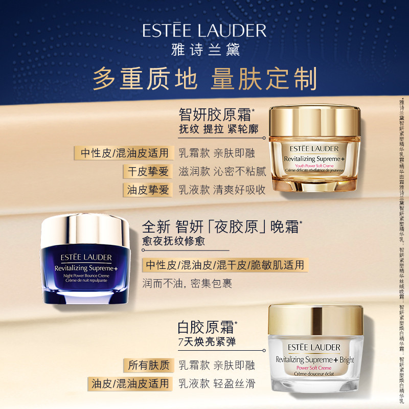 【双11直播专享】雅诗兰黛面霜智妍胶原霜乳霜款/滋润款 抗老紧致