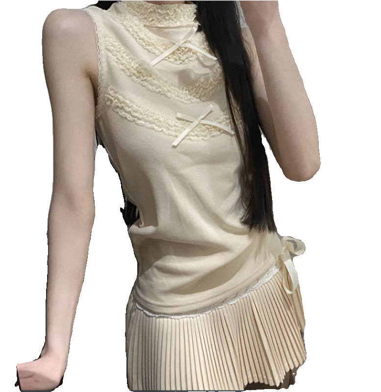 2ND STUDIOS 甜辣风套装裙短款百褶设计感2024年夏季新款两件套女 - 图3
