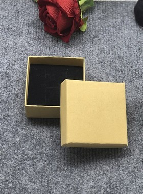 复古牛皮纸饰品盒天地盖可定制