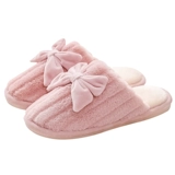 Демисезонные тапочки на платформе, зимняя милая нескользящая удобная обувь для беременных, плюшевые