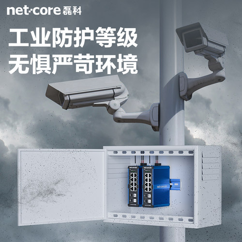 磊科 环网工业级管理型交换机2光8电双冗余WEB网管千兆8口POE供电光纤收发器DIN导轨式安装IS2010G2P-WMC - 图1