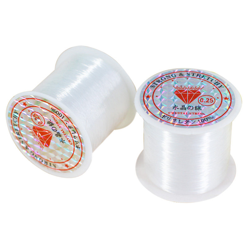 儿童DIY串珠饰品材料无弹力透明线涤丝线手工线水晶鱼线鱼丝线,淘宝优惠券,粉丝福利购,淘宝优惠卷
